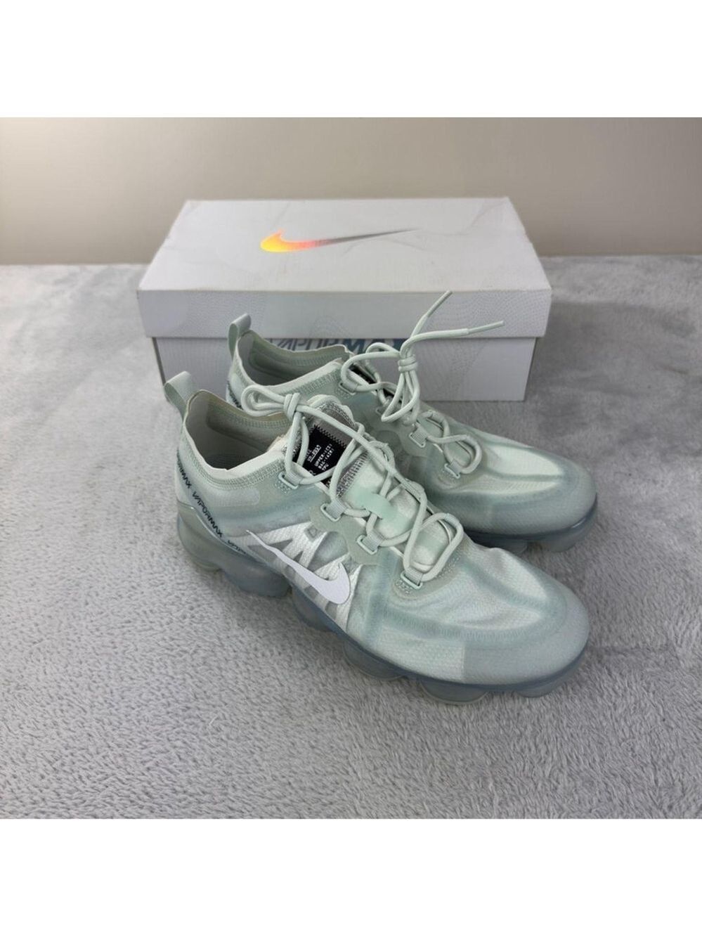 Nike Men's Size 9 US/8 UK/42.5 EU Air Vapormax "Barely Grey" AR6631-005 NWT